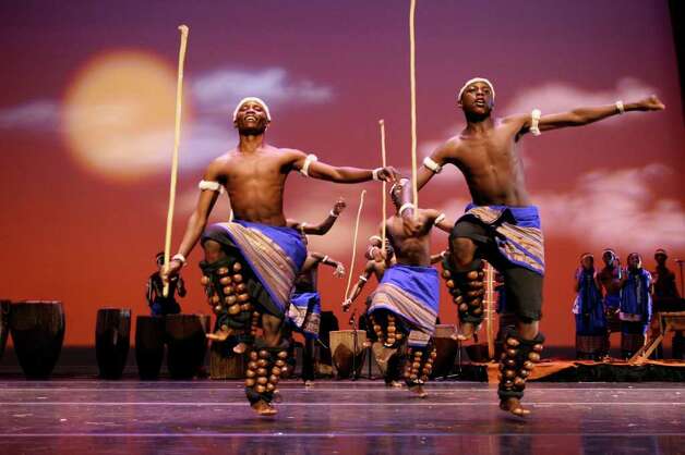 Spirit of Uganda will perform at the Carver Community Cultural Center. Courtesy of the Carver Community Cultural Center / SA