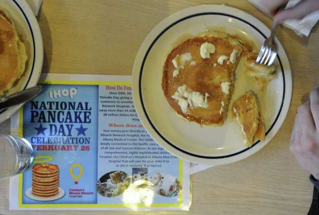 Free pancakes as IHOP to raise funds for charity - Times Union