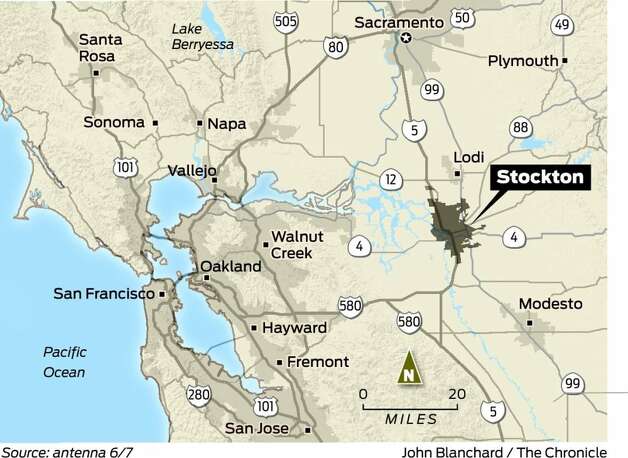 Stockton on verge of declaring bankruptcy - SFGate