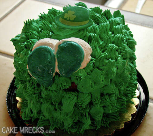 Now Yates gives us a taste of St Patrick's Day's most hilarious frosting