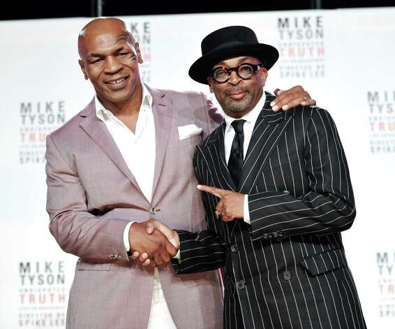 Mike Tyson with Spike Lee