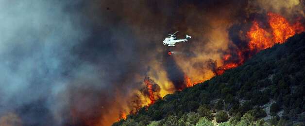 Evacuation ordered in Utah as fire threatens homes - SFGate