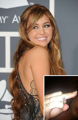 Miley Tattoos Dreamcatcher