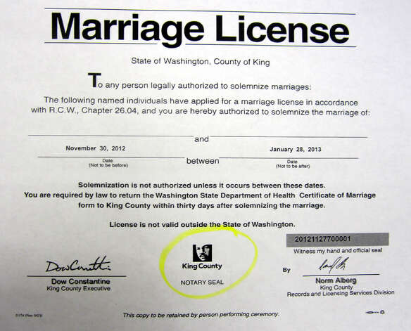 Gay Marriage License 33