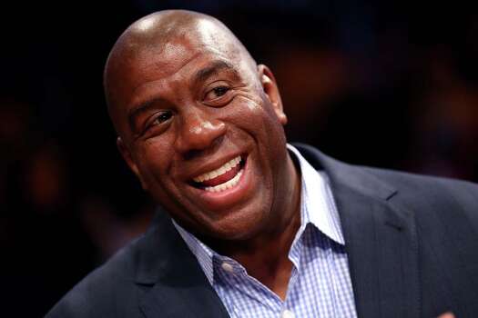Basketball legend Magic Johnson   Photo: Stephen Dunn, Getty Images / 2012 Getty Images