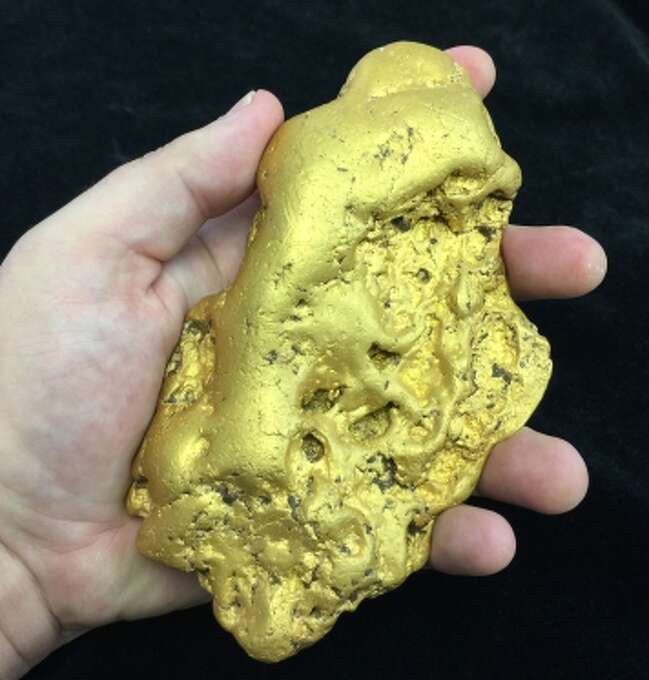 The “Butte Nugget,” a 6.07-pound gold nugget found over the summer in Butte County. Photo: Courtesy Don Kagin / ONLINE_YES