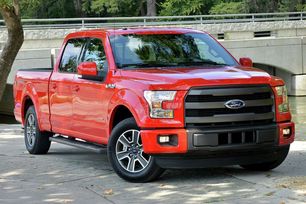 What is the typical gross weight of a Ford F-150?