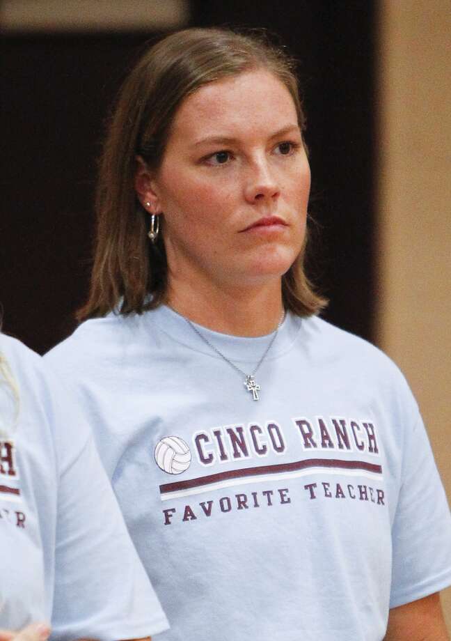 Cinco Ranch head volleyball coach Danielle Wells. Photo: Diana L. Porter, Freelance - 920x920