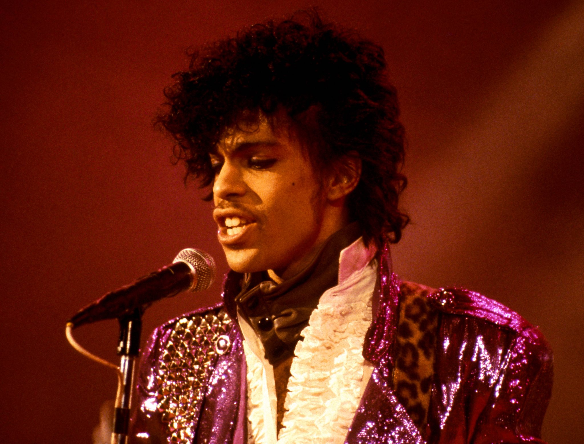 Image result for prince on tour 1984