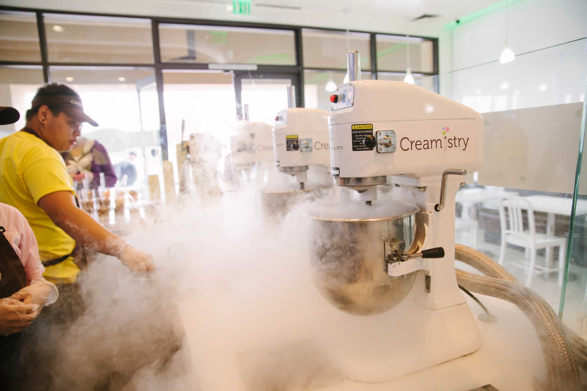 Creamistry liquid nitrogen ice cream opens in Houston - Houston Chronicle