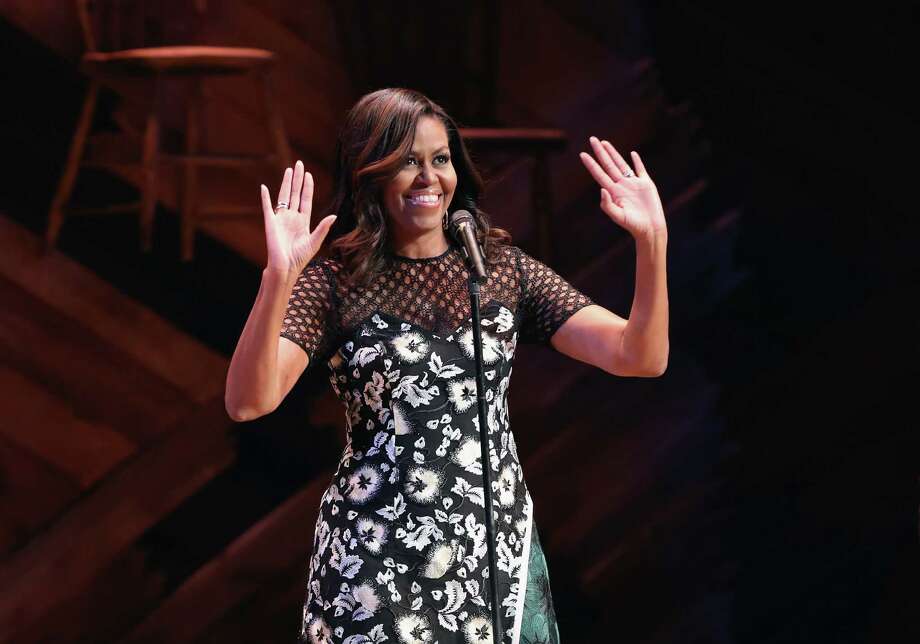 Image result for Michelle Obama hosts Broadway event  getty images