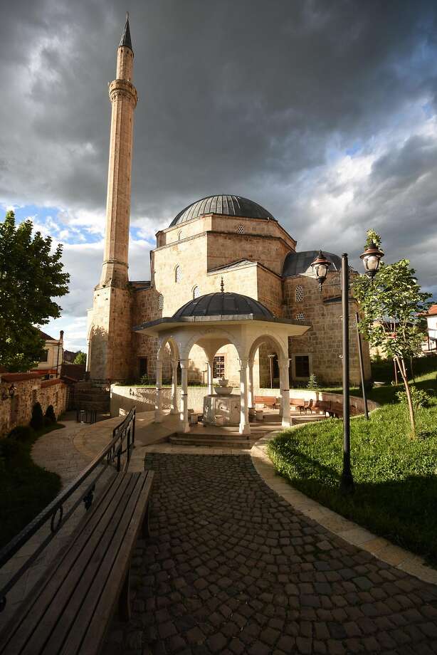 The Sinan Pasha Mosque is an Ottoman mosque in the Old City of Prizren. Photo: Margo Pfeiff, Special To The Chronicle
