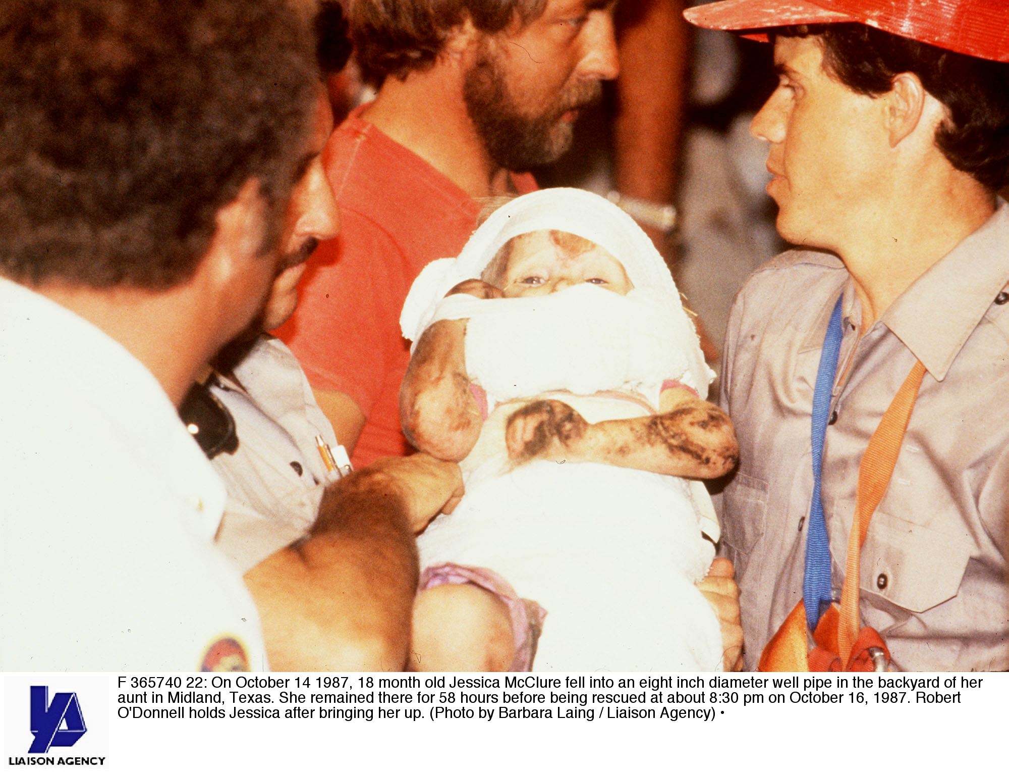 This week in 1987, Baby Jessica fell down a well in Midland - Chron.com