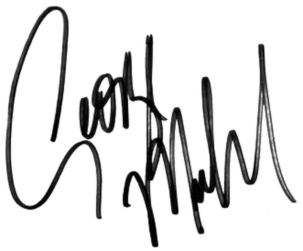 con autografo George Michael 