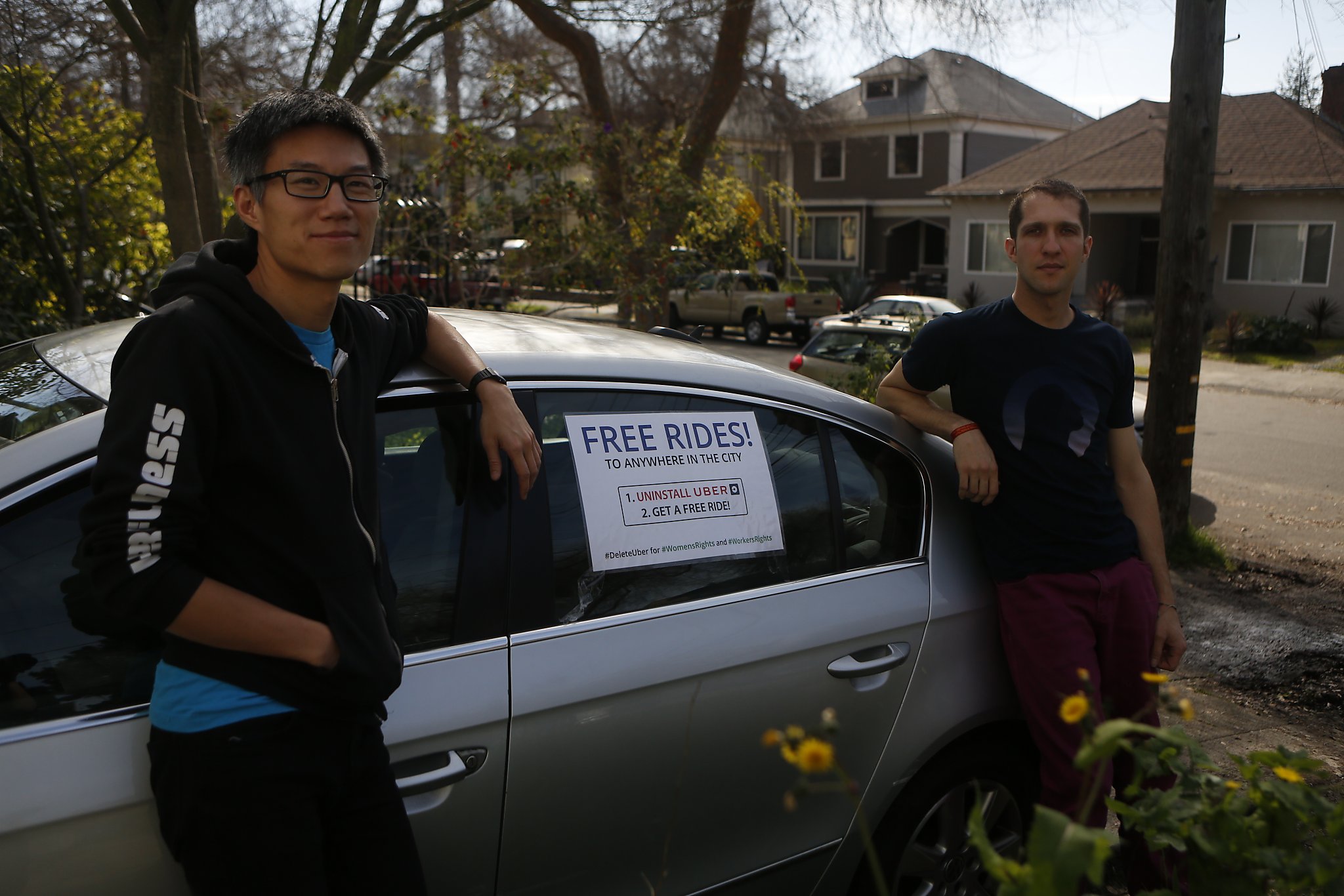 SF man offers free rides to passengers who #DeleteUber - San Francisco Chronicle