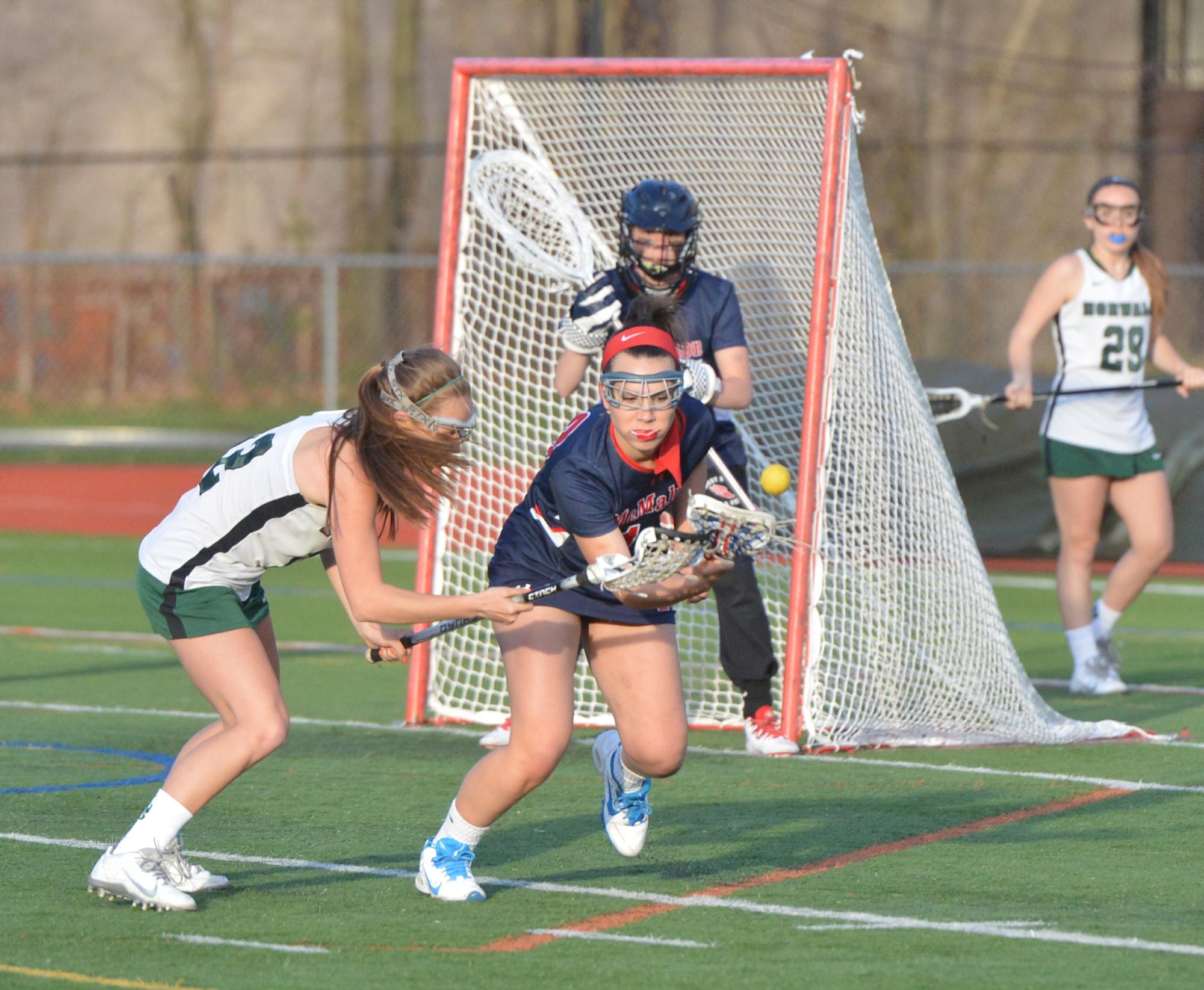McMahon girls lacrosse appears on upswing - Thehour.com
