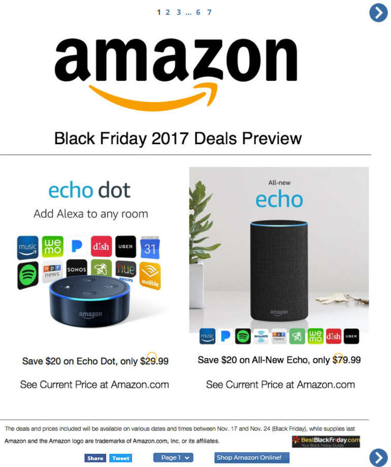 Amazon released its Black Friday deals for 2017 - Houston Chronicle