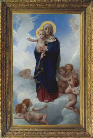 "Notre Dame des Anges" an 1889 painting by William-Adolphe Bouguereau. (Provided photo) / AL