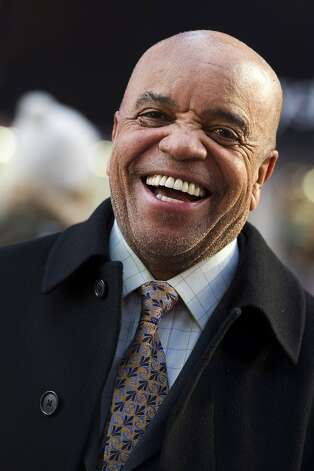 This March 5, 2013 photo shows Berry Gordy posing for a portrait in New York.  For Berry Gordy, conquering Broadway is the next - and by his own admission, last - major milestone of a magical, musical career. The 83-year-old Motown Records founder is taking his story and that of his legendary label to the Great White Way. "Motown: The Musical," opens for previews Monday. (Photo by Charles Sykes/Invision/AP) Photo: Charles Sykes, Associated Press