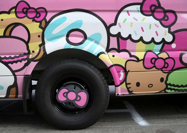 Hello Kitty Truck returns to Japantown for 2017 Cherry Blossom Festival