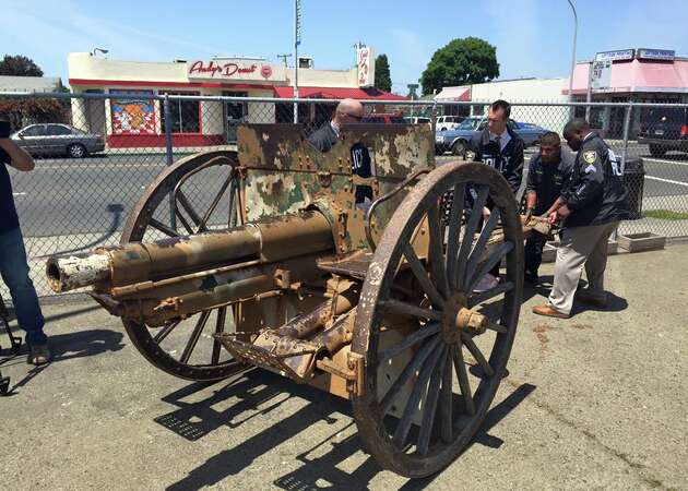 Vallejo man sought in theft — and sale — of WWI-era cannon from Richmond