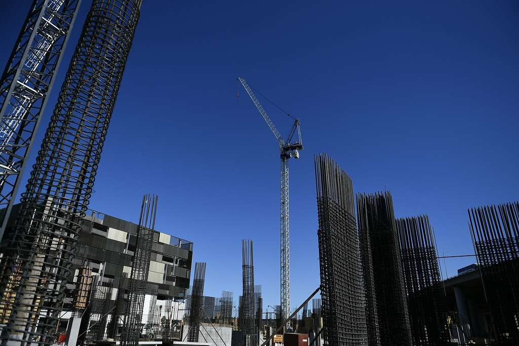 New office development is constructed on 1800 Owens St. on Tuesday, August 2, 2016 in San Francisco, California. Photo: Michael Noble Jr., The Chronicle