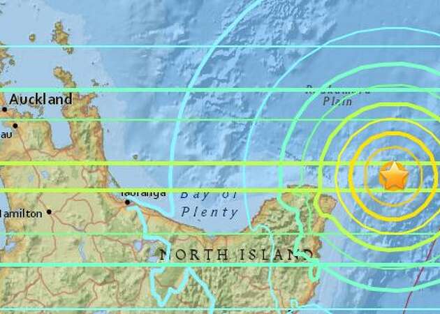 Magnitude 7.1 Earthquake strikes off the northern New Zealand coast