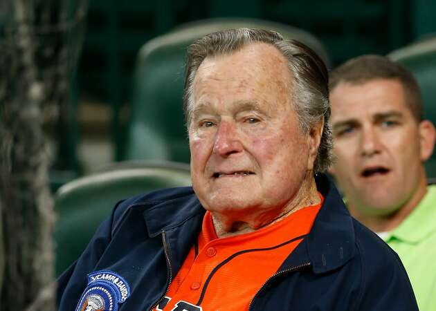 Here's what George H.W. Bush said to Donald Trump in a tweet this morning