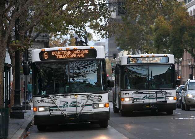 AC Transit buses backed up after live power line falls near school