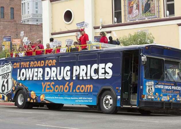 California voters reject drug-price measure Prop 61