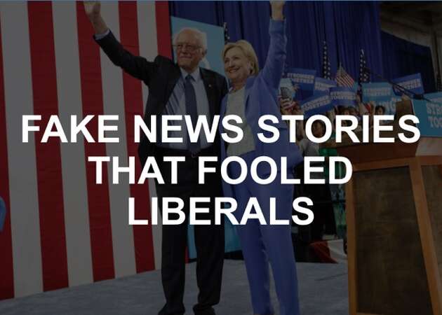 The fake news stories that fooled liberals in 2016