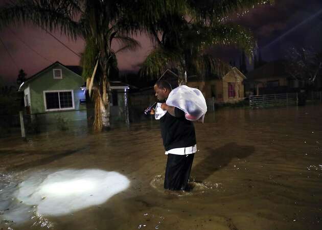 Rains fade but flooding prompts rescues of 225 people in San Jose