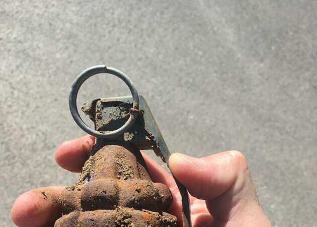 Road crew finds hand grenade along I-680 in East Bay