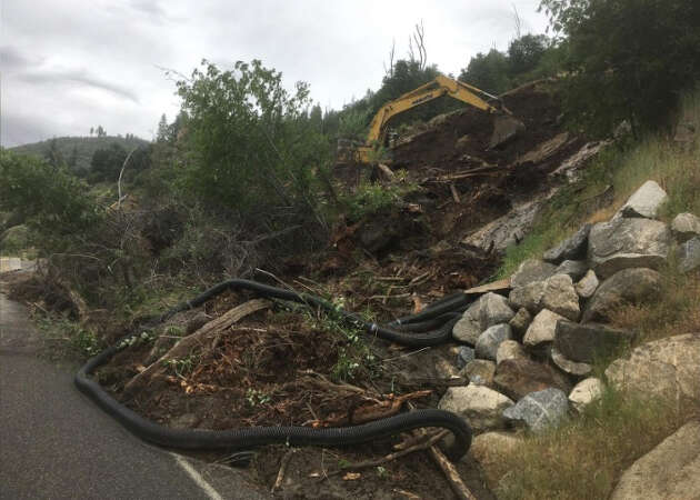 Mudslide forces days-long closure of Hwy. 50 in El Dorado County