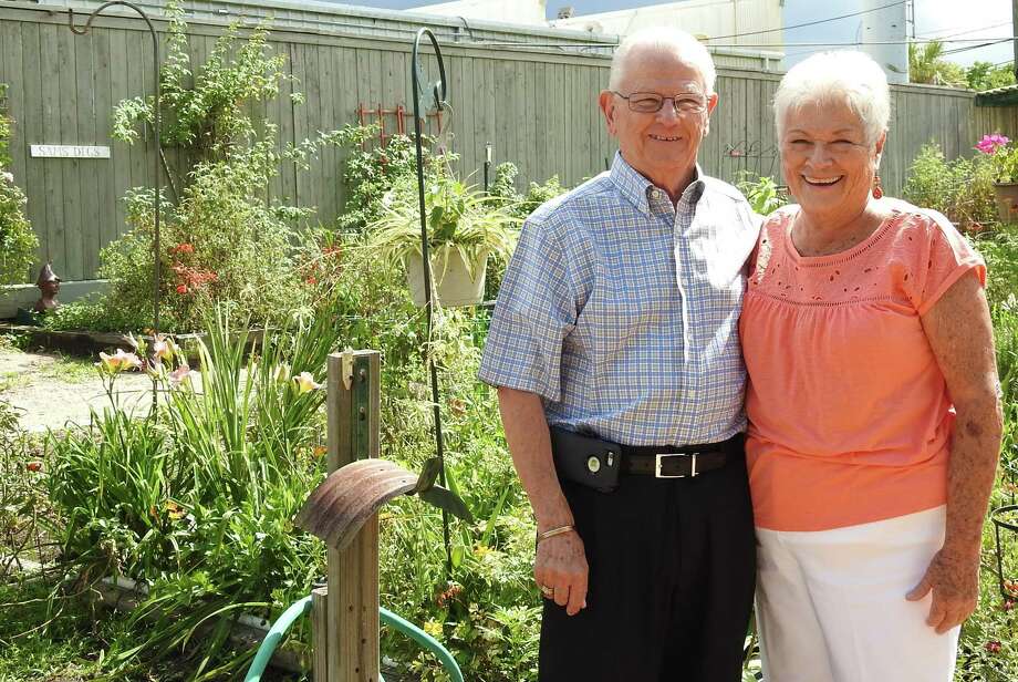 Eagleâs Trace residents Raymond and Judy Doba are able to enjoy gardening in the community.