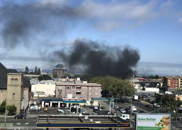 Fire at Oakland homeless encampment traced to cooking