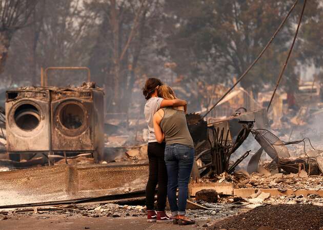 Live updates: Cooler weather, but Wine Country fires rage on