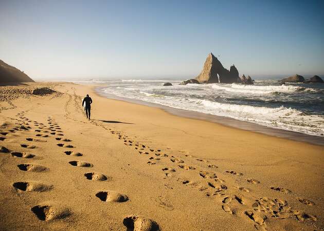 Surf's up at San Mateo County beach once closed by billionaire